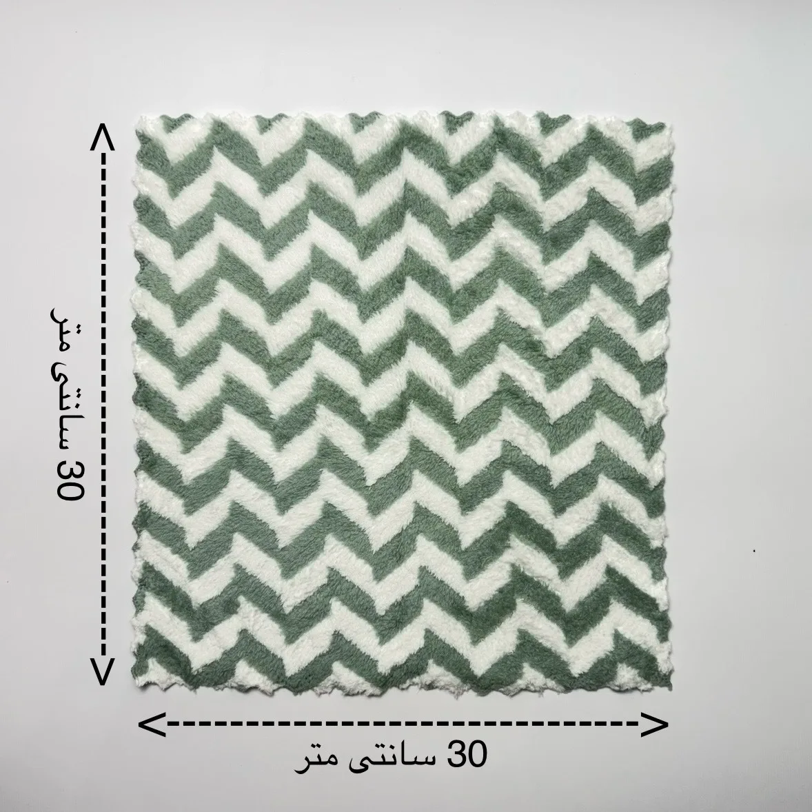 دستمال سرامیک و پولیش خودرو میلان مدل پولیشی زیگزال