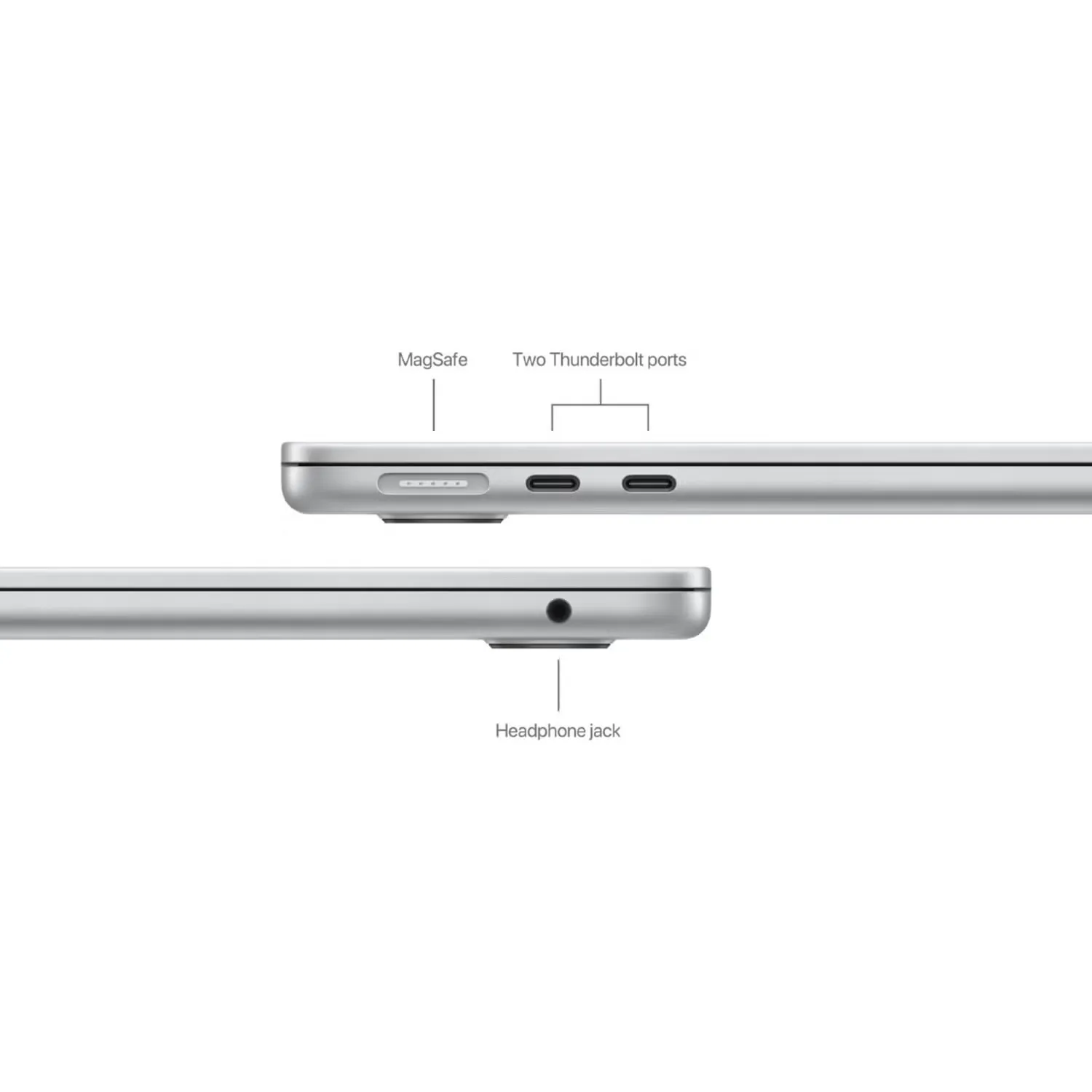 لپ تاپ 13.6 اینچی اپل مدل MacBook Air MC6C4 2025 LLA-M4-24GB RAM-512GB SSD