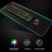 ماوس پد مخصوص بازی یوکام مدل RGB-01