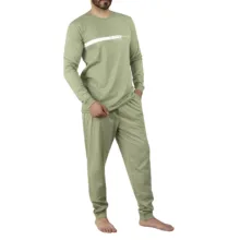 ست تی شرت و شلوار مردانه آریان نخ باف مدل Z 17633