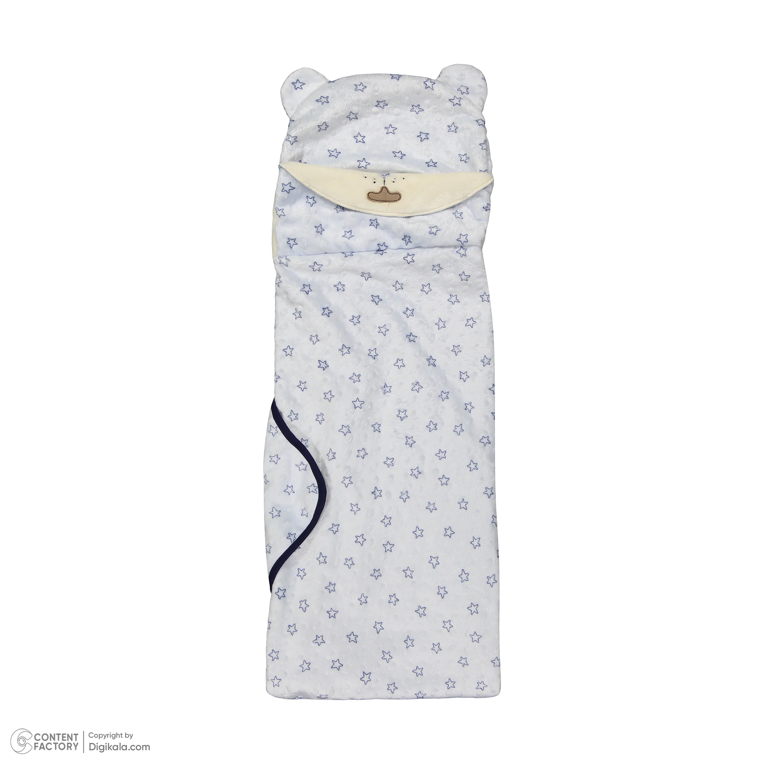 پتو نوزاد بی بی ایکس مدل گربه کد HD26 سایز 90x90 سانتی متر