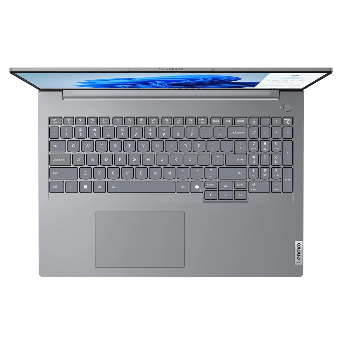 لپ تاپ 16 اینچی لنوو مدل ThinkBook 16 G8 IAL-Core Ultra 7 255H-16GB DDR5 5600MHz-1TB SSD-IPS 60Hz-Backlit-Fingerprint به همراه کیف - کاستوم شده