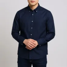 پیراهن آستین بلند مردانه کروم مدل 2420105