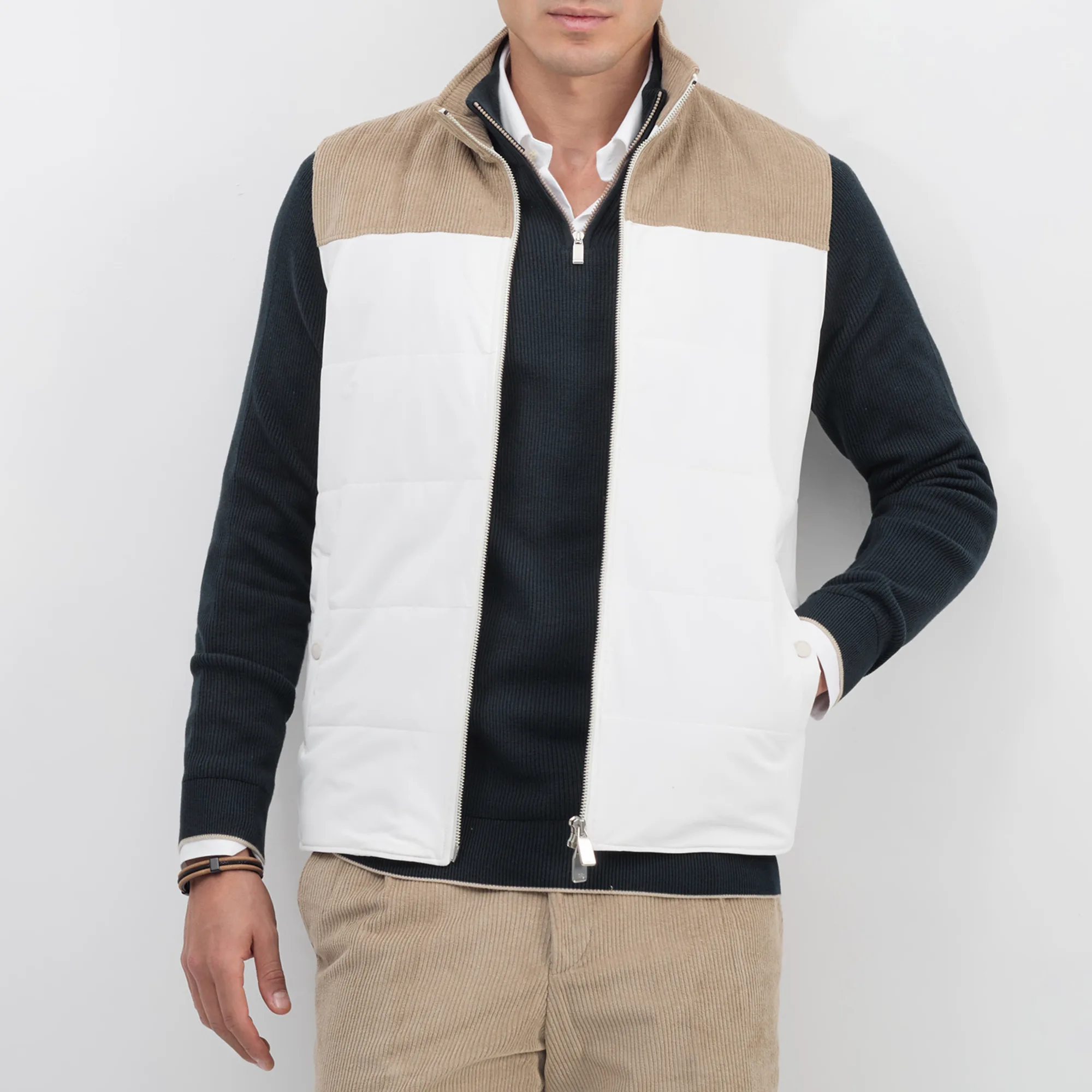 پافر مردانه کروم مدل دو تکه 2520702