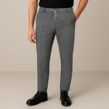 شلوار جذب مردانه کروم مدل پارچه ای 2322513