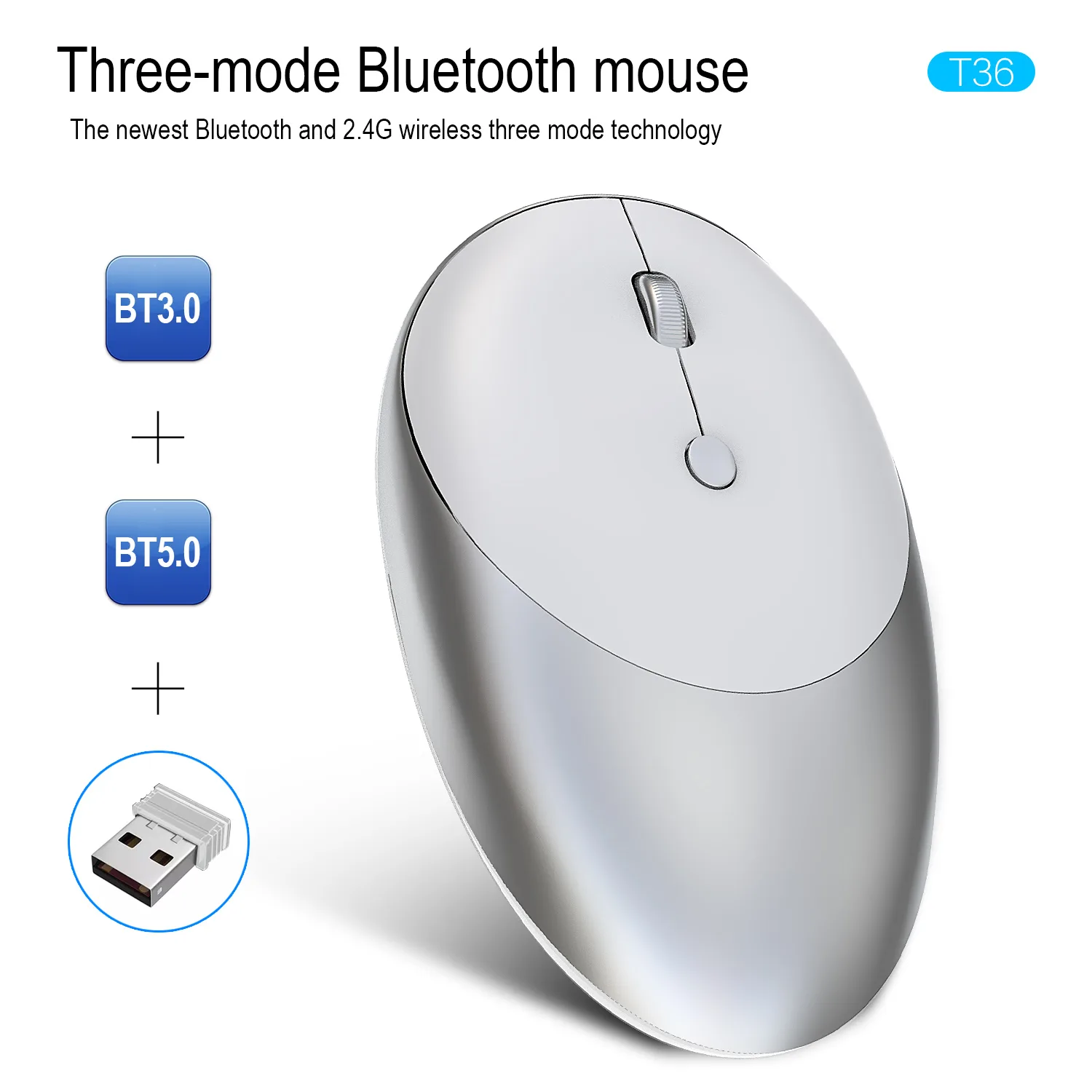 ماوس بی سیم اچ اکس اس جی مدل T36