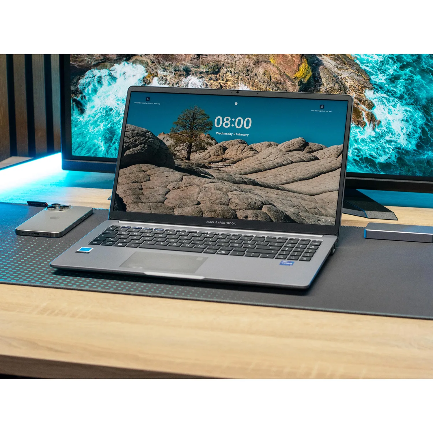 لپ تاپ 15.6 اینچی ایسوس مدل ExpertBook P1 P1503CVA-I58512G9D-i5 13420H-16GB DDR5 4800MHz-512GB SSD-IPS-Fingerprint - کاستوم شده