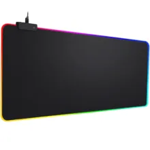 ماوس پد مخصوص بازی مدل Glowing Cool RGB 90×40