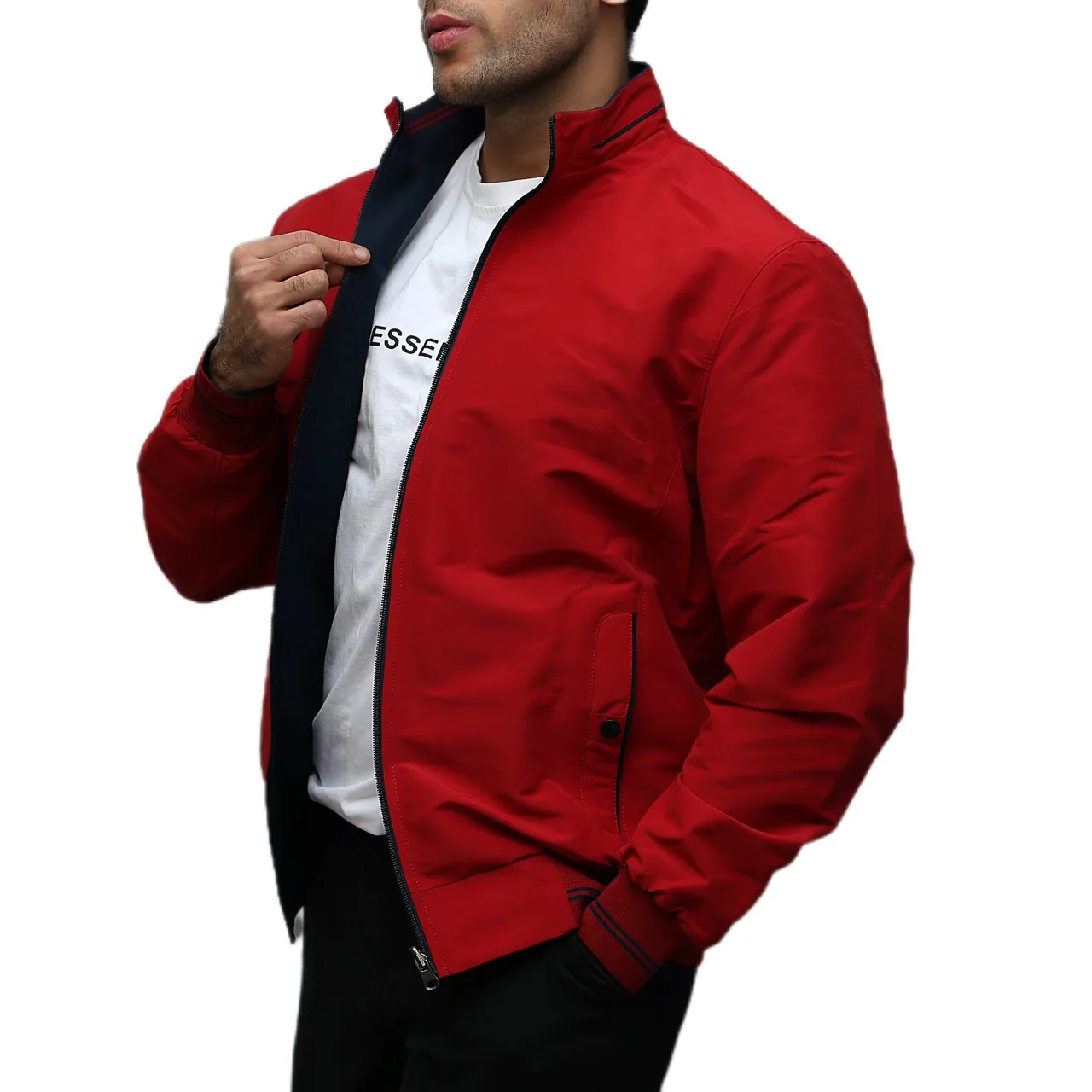 کاپشن بهاره مردانه مدل دورو