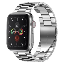 ساعت هوشمند مدل WS 86 MAX دارای قابلیت کنترل سطح اکسیژن خون با بند فلزی