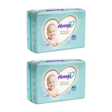 پوشک بچه هانیز مدل دابل T2 سایز 4 مجموعه 2 عددی