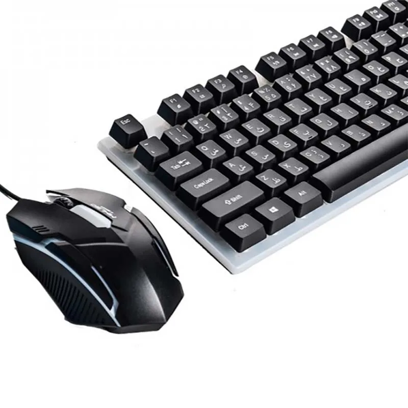 کیبورد و ماوس با سیم میکاسو مدل XK-01