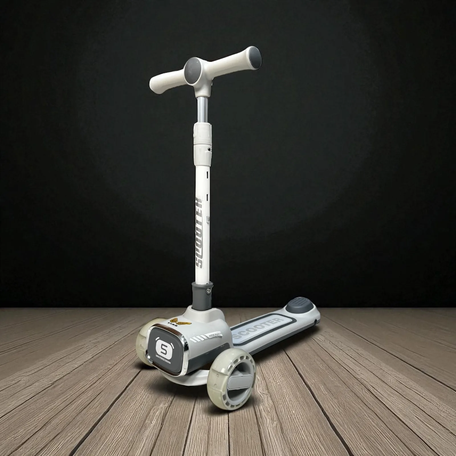 اسکوتر کودک مدل تعادلی ولرا موزیکال چراغدار کد NF07 ظرفیت وزنی 50 کیلوگرم