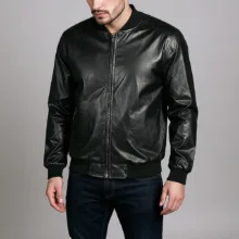 کت چرم مردانه مدل 0109