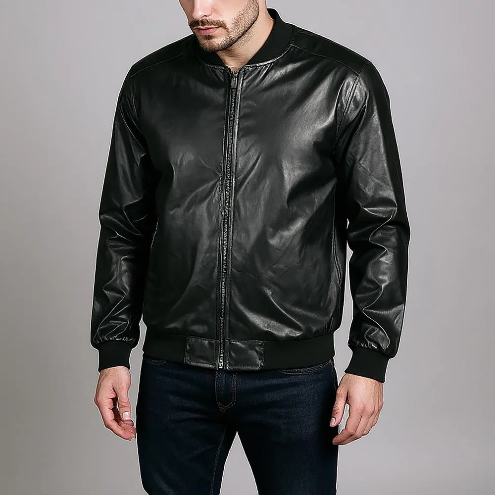 کت چرم مردانه مدل 0109