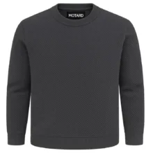 پلیور یقه گرد مردانه موتارد مدل کج راه