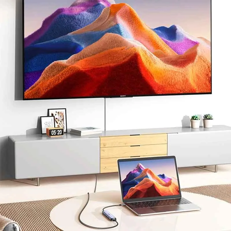 هاب 5 پورت USB-C یوگرین مدل CM478-15495
