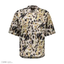 پیراهن آستین کوتاه یقه برگردان مردانه لوسیفر مدل M21346