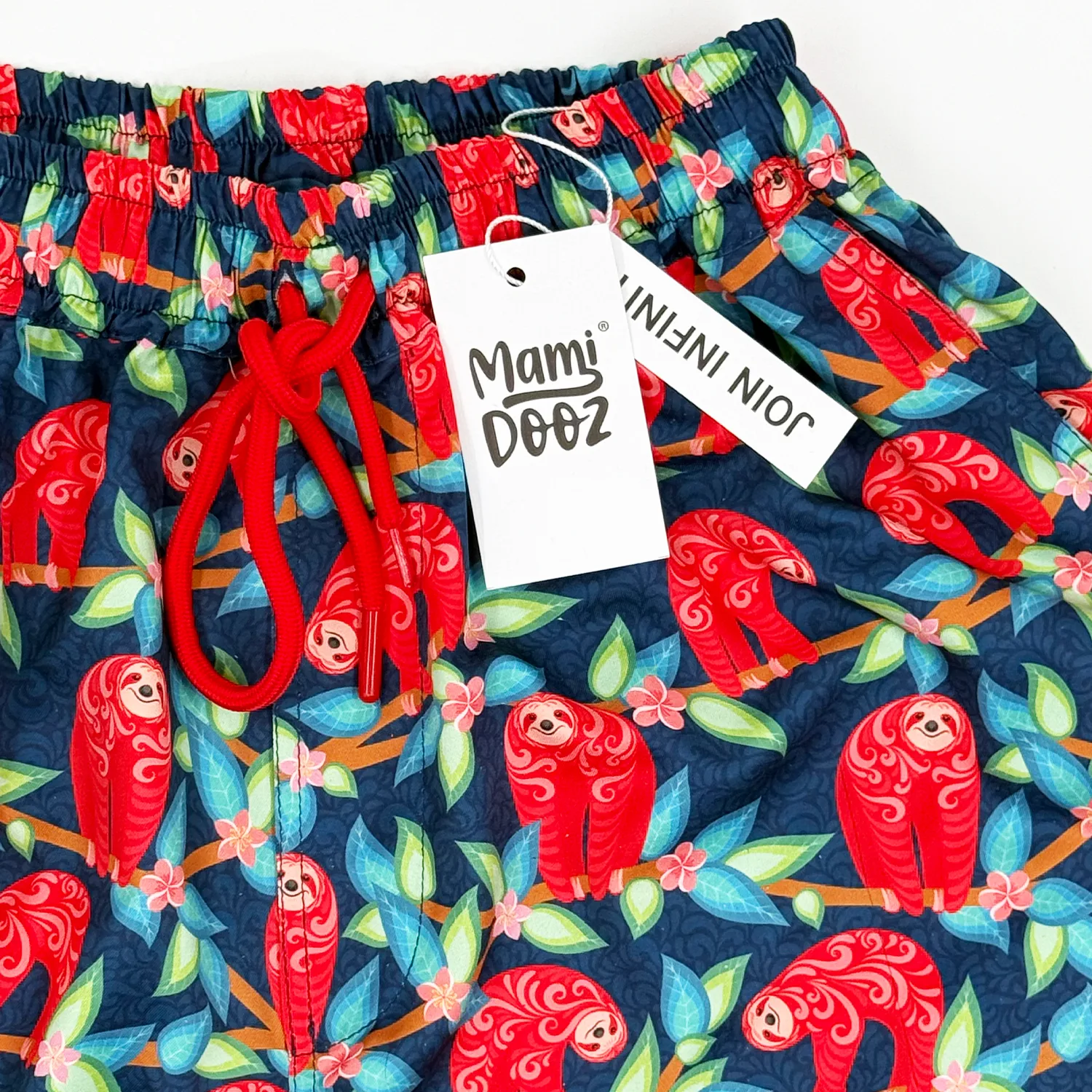 شلوارک مردانه مامی دوز مدل ردتنبل