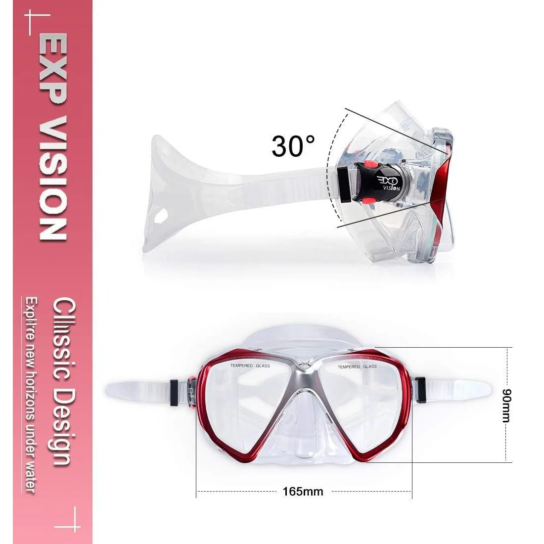 ماسک غواصی مدل EX-2700K