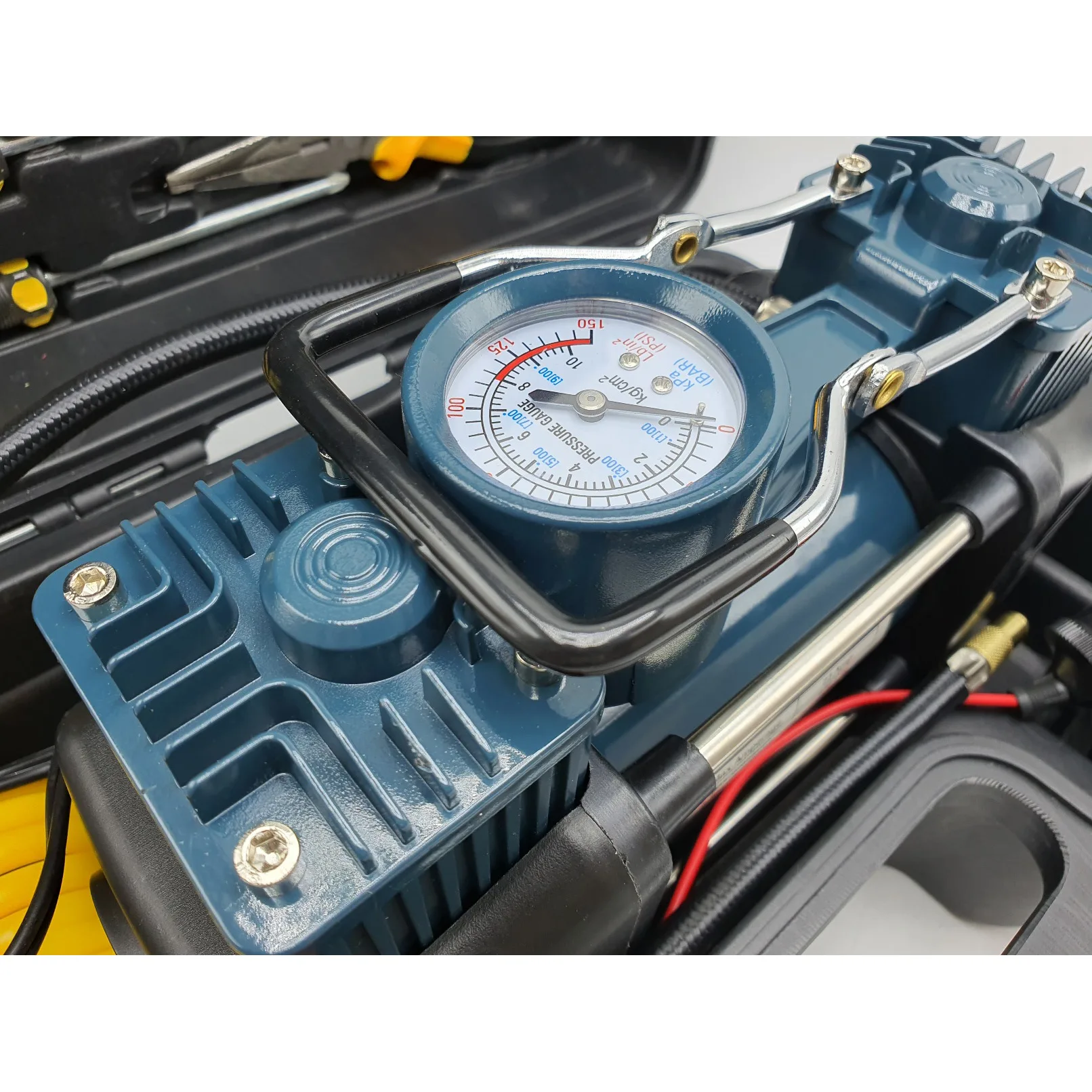 کمپرسور  فندکی هوا  باس مدل 150-PSI مجموعه 15 عددی