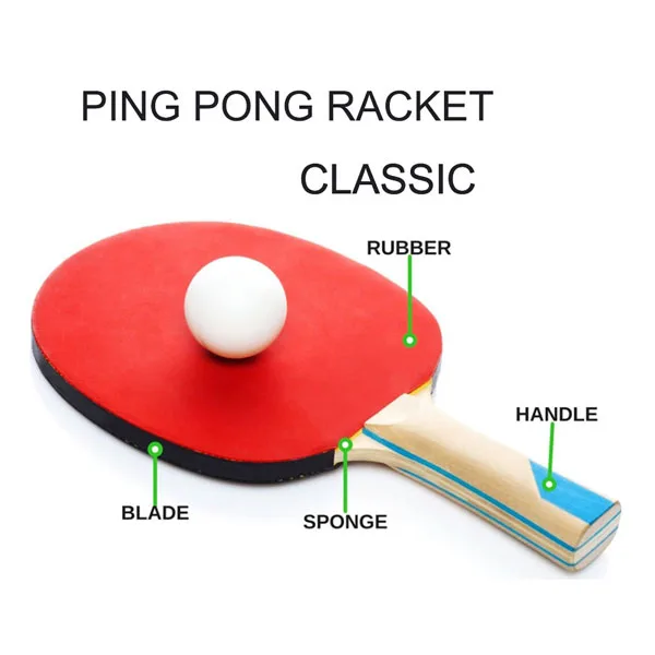 راکت پینگ پنگ استیگا مدل V.M 20 مجموعه دو عددی