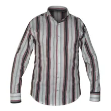 پیراهن آستین بلند یقه برگردان مردانه مدل اسپرت