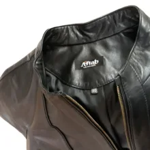 کت چرم مردانه چرم آفتاب مدل R520