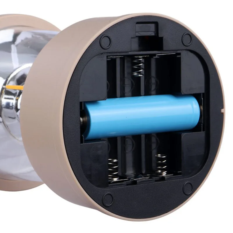 چراغ فانوسی مدل شارژی پنکه دار LF-3357 با نور آفتابی