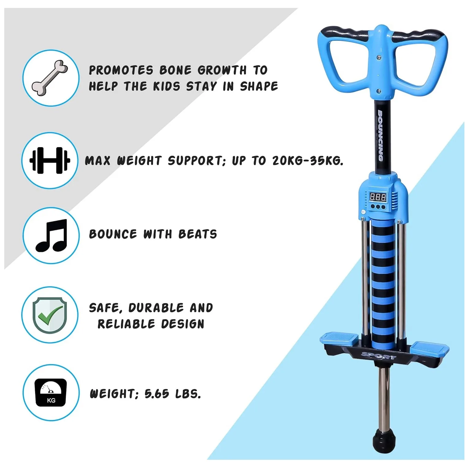 اسکوتر کودک مدل 658B ظرفیت وزنی 20 تا 35 کیلوگرم کیلوگرم