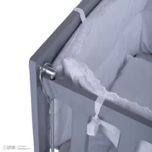 تخت کنار مادر و گهواره نوزاد مدل کارن
