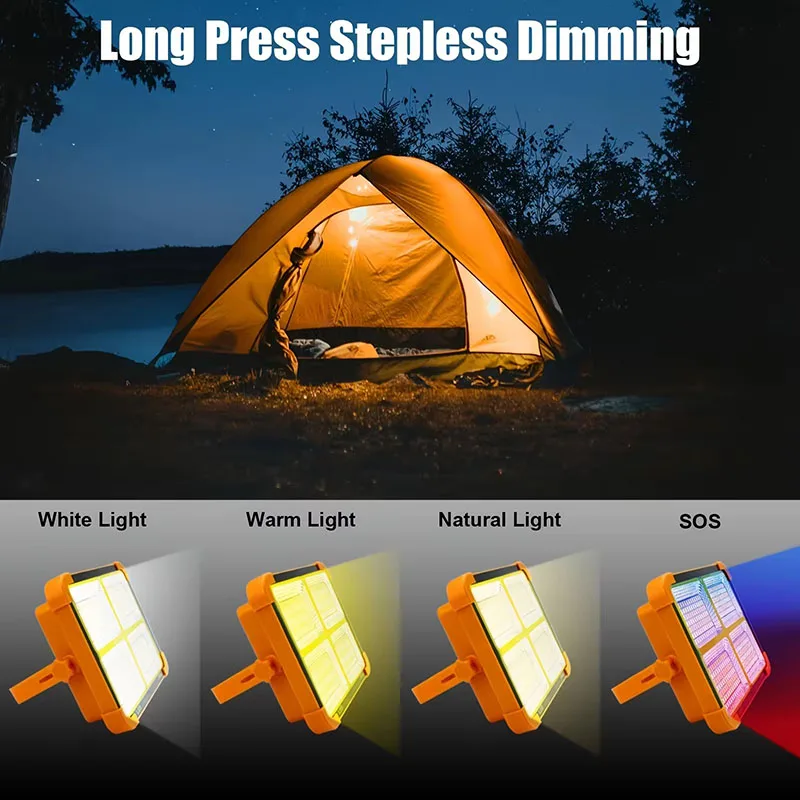 چراغ اضطراری مدل HG-66 با نور چند رنگ