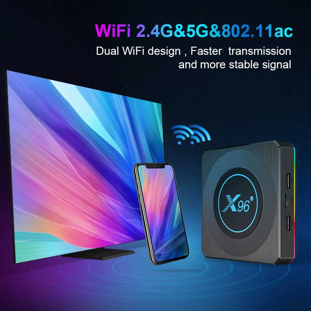 اندروید باکس ايكس 96  مدل X4 - 4/64