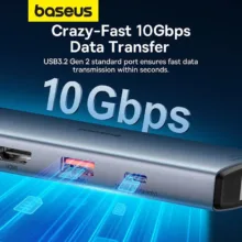 هاب 10 پورت USB-C بیسوس مدل BS-OH084