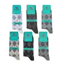 جوراب مردانه ال سون مدل لندن کد PH687.3 مجموعه 6 عددی