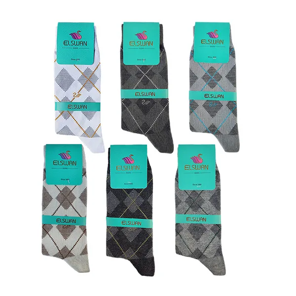 جوراب مردانه ال سون مدل لندن کد PH687.3 مجموعه 6 عددی