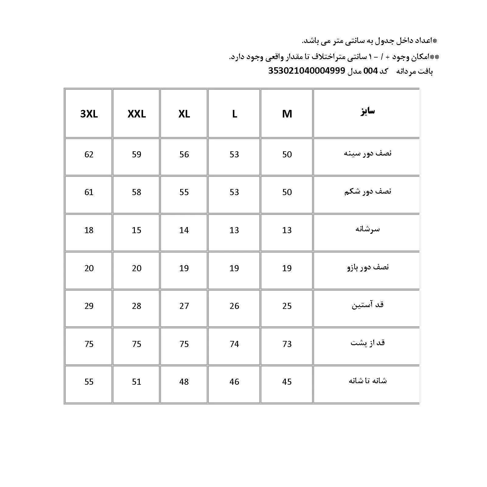 پلیور یقه گرد مردانه پاتن جامه مدل 353021040004999