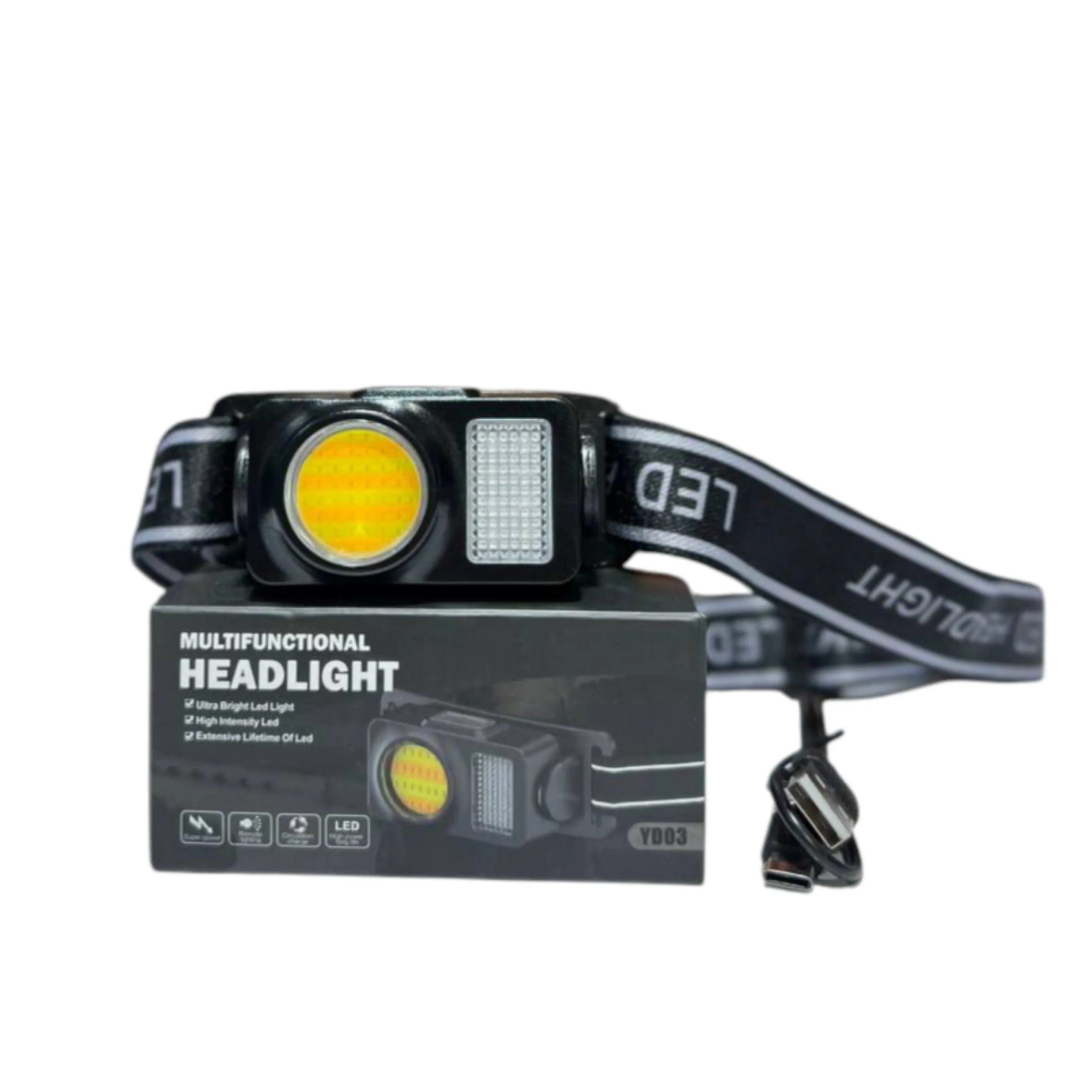 چراغ پیشانی مدل YD03 با نور مهتابی
