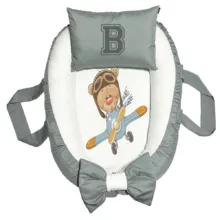 تشک غلت گیر نوزاد پاد آفرین مدل خرس طرح حرف B