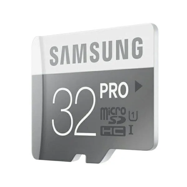 کارت حافظه microSDXC سامسونگ مدل Pro کلاس 10 استاندارد UHS-I سرعت 90MBps ظرفیت 32 گیگابایت به همراه آداپتور SD