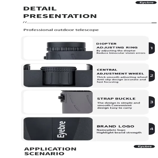 دوربین دوچشمی آی بر مدل BINOCULARS کد 10*25