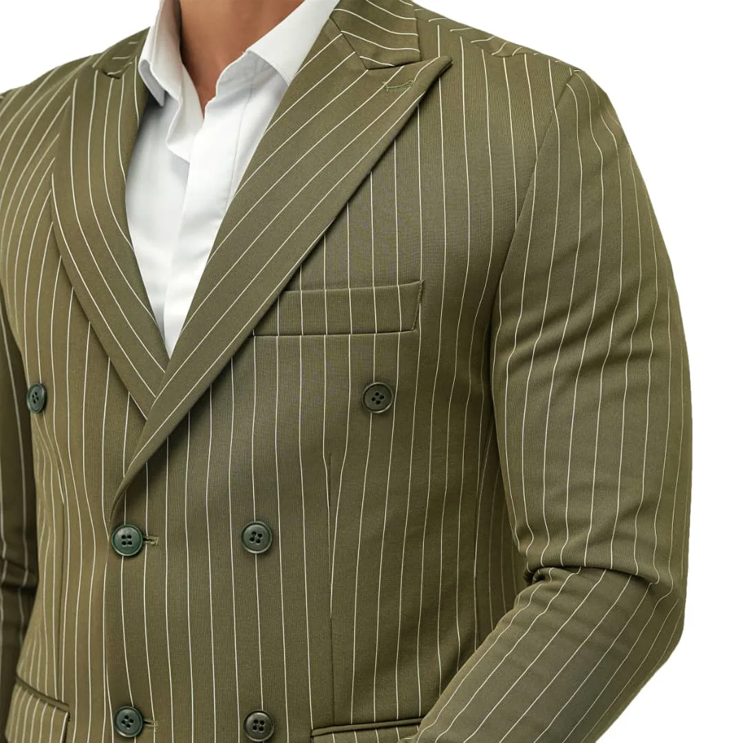 کت و شلوار مردانه مدل دبل برس کد 2580