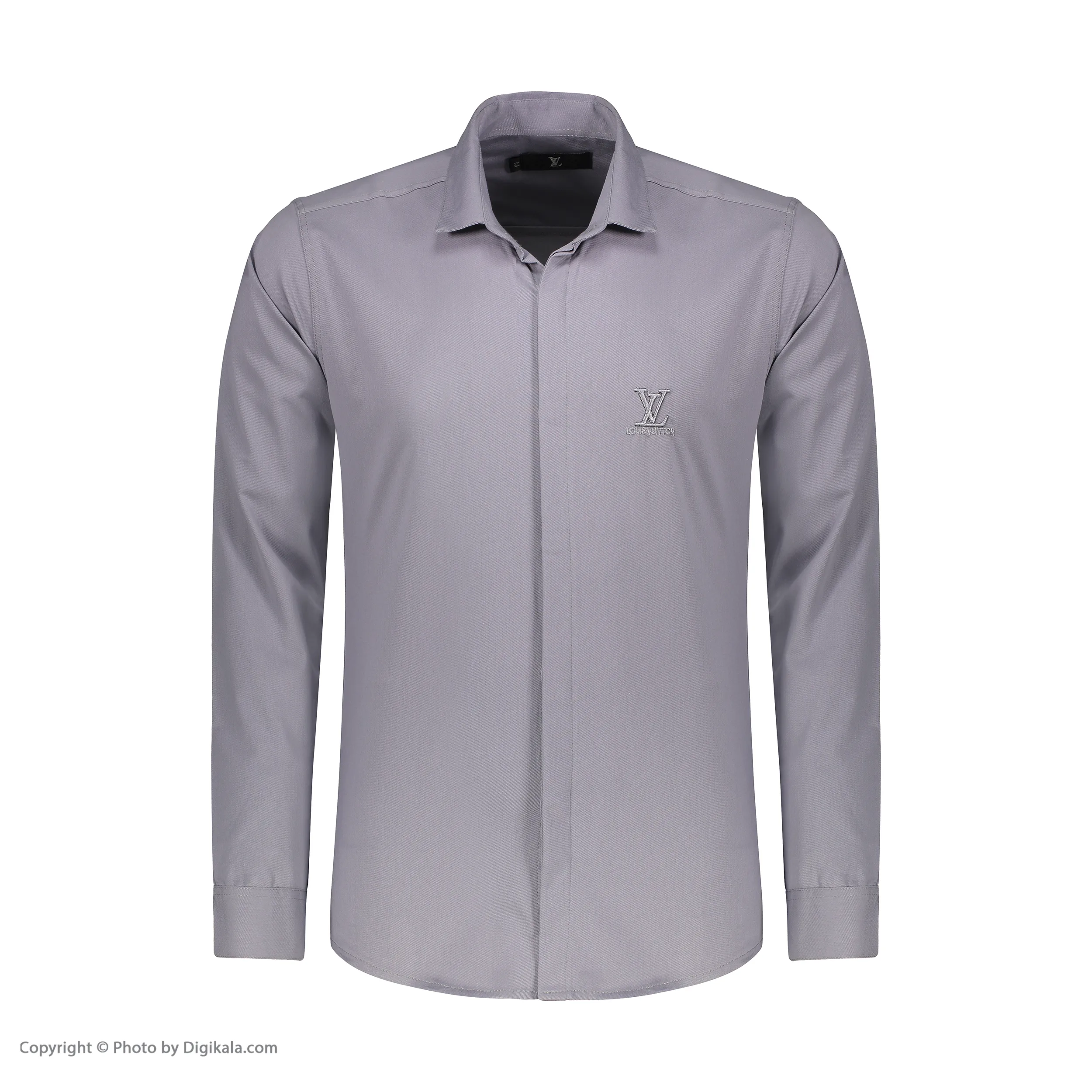 پیراهن آستین بلند مردانه مدل L107