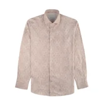 پیراهن آستین بلند مردانه کروم مدل لینن 2410161