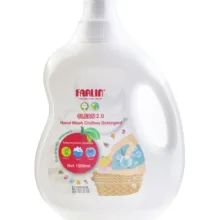 مایع لباسشویی کودک دستی فارلین مدل سیب و رز حجم 1000 میلی لیتر