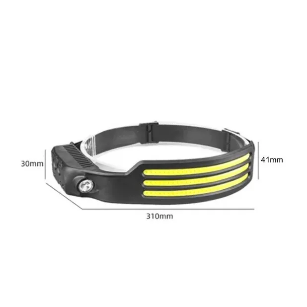 چراغ پیشانی مدل سنسوردار کد W683-3 با نور مهتابی