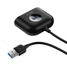 هاب 4 پورت USB باسئوس مدل Square Round