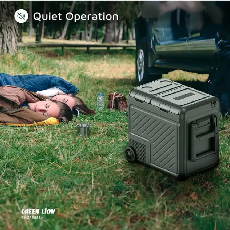 یخچال خودرو گرین لاین مدل GNCF55S ظرفیت 55 لیتر