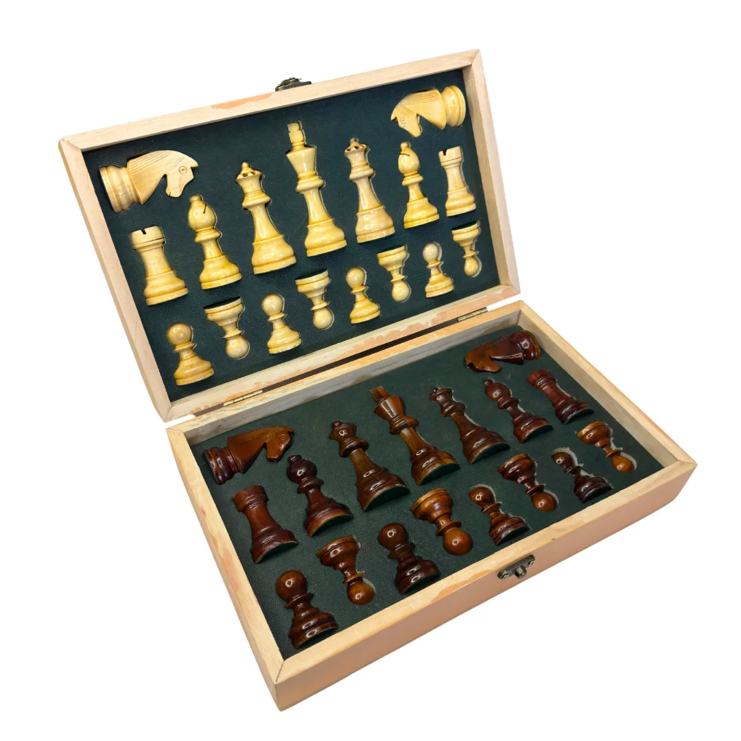 مهره شطرنج مدل مدرن فدراسیونی بسته 34 عددی