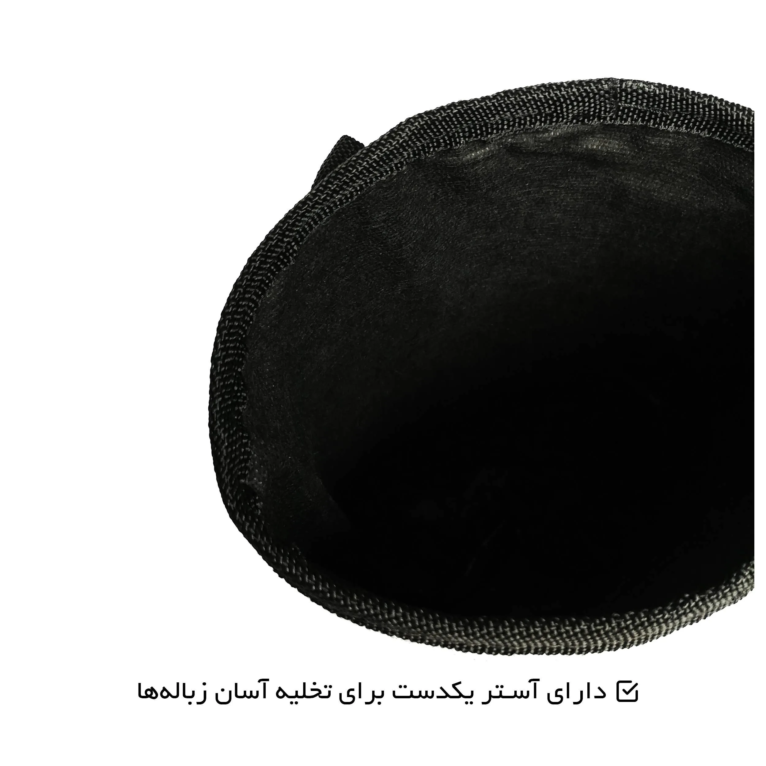 سطل زباله خودرو این چنتا مدل PJ-3 به همراه جای دستمال کاغذی و دفترچه یادداشت سرویس و نگهداری خودرو